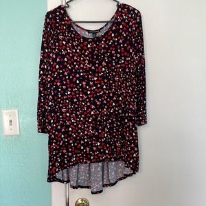 Cute tunic high low hem